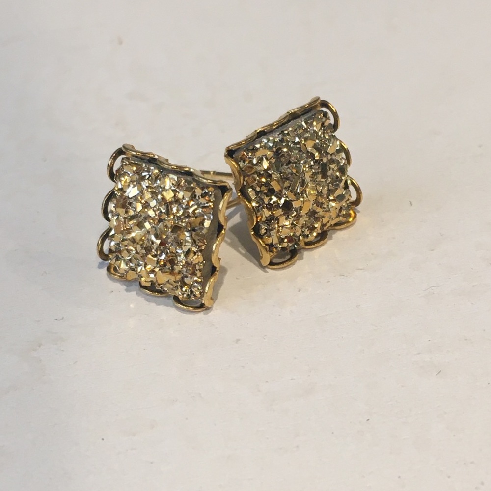 Druzy earrings